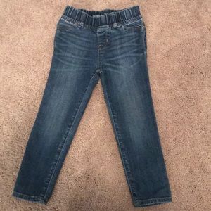 Gap legging jean with elastic waist